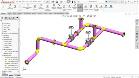 solidworks sheet metal pipe|solidworks routing from to list.